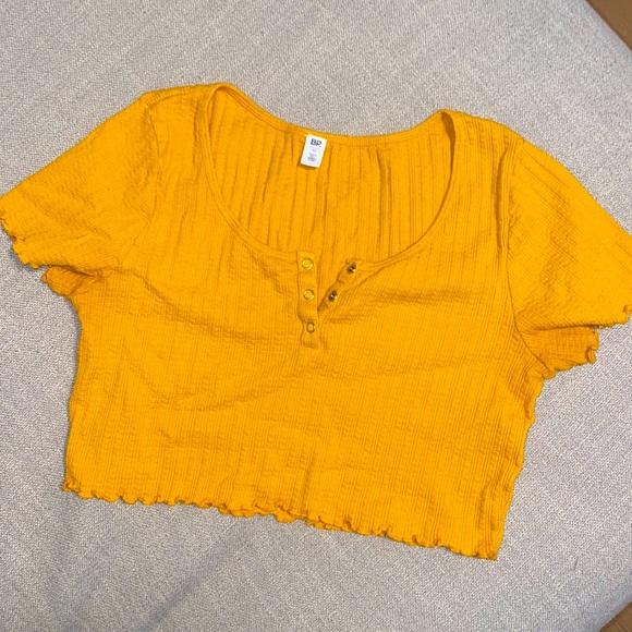 BP Pontelle Rib Crop Henley - Size Medium (8-10) - Picture 3 of 7